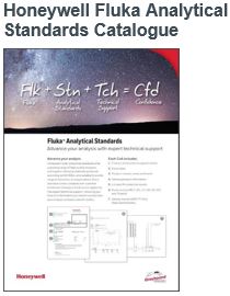 Honeywell Fluka Analytical Standards Catalogue